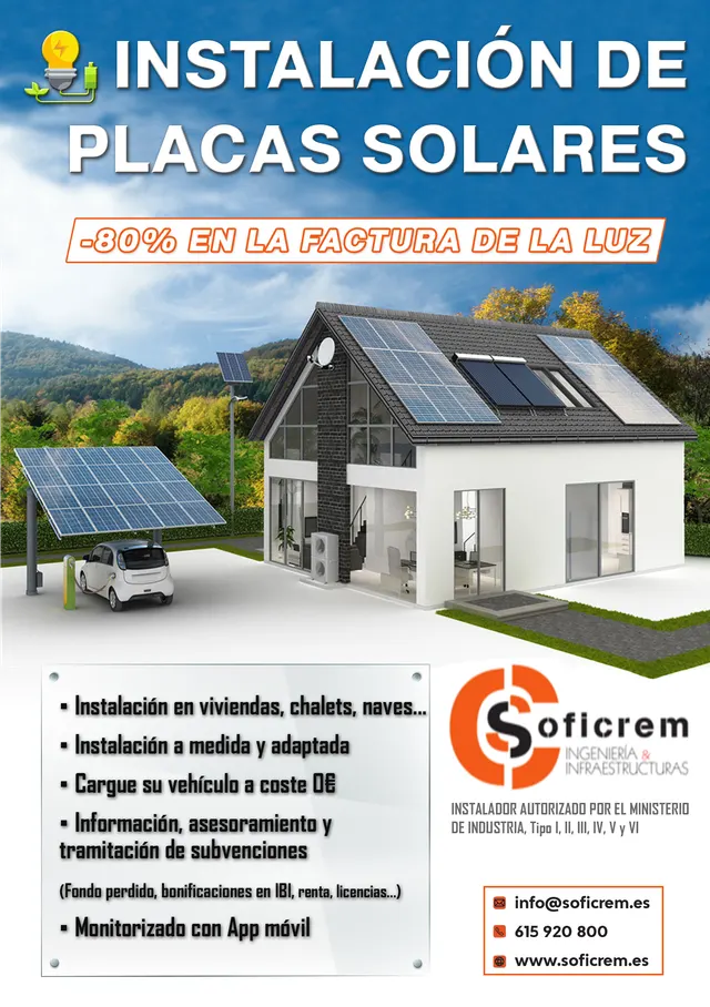 Soficrem, folleto de servicio.